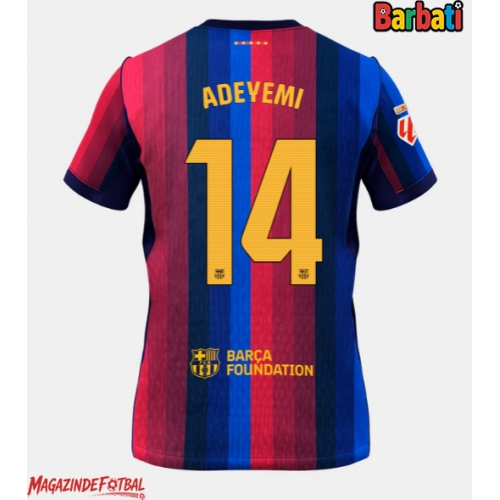 Barcelona Karim Adeyemi #14 Tricou Fotbal Replică 2026-27 Barbati Acasa Barcelona Karim Adeyemi #14 Tricou Fotbal Replică 2026-27 Barbati Acasa
